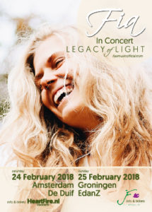 Fia Legacy of Light In Concert 24 February 2018 De Duif Amsterdam HeartFire.nl