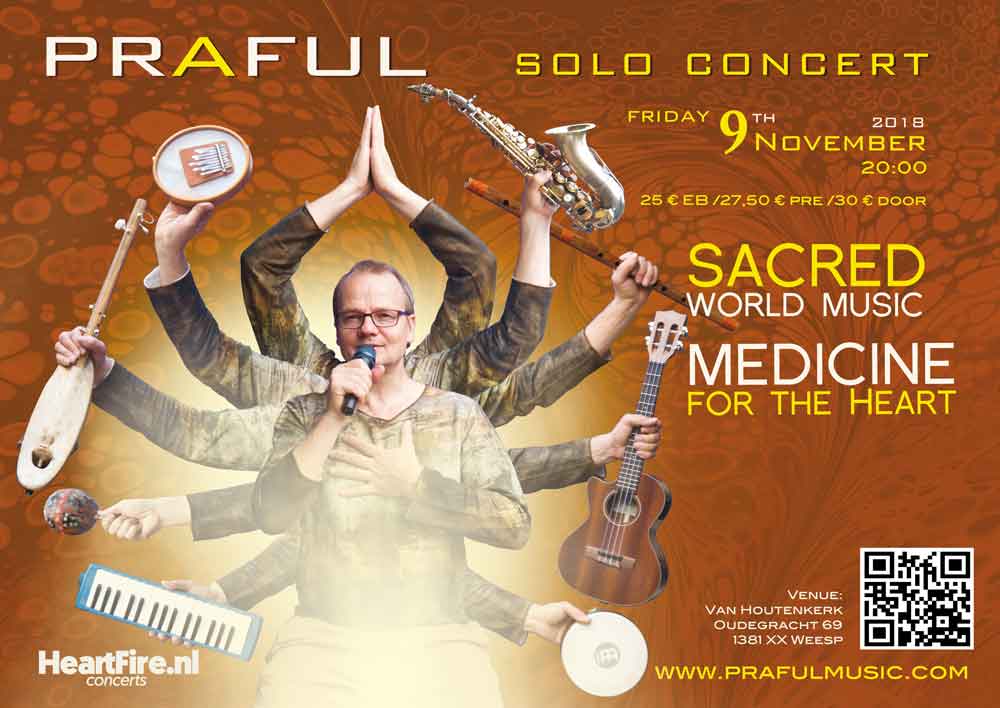 Praful in Concert Van Houtenkerk Weesp 9 november 2018 HeartFire.nl