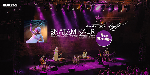 Snatam Kaur Livestream June 22nd 2022 HeartFire.nl