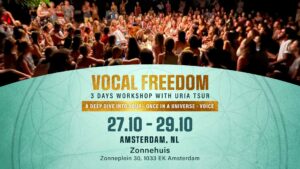 Uria Tsur Vocal Freedom Weekend HeartFire.nl