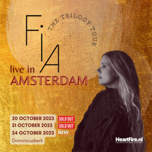 Fia Trilogy Tour 2023 Live in Amsterdam HeartFire.nl