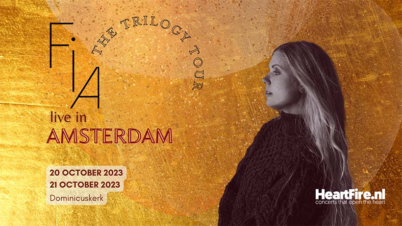 Fia Trilogy Tour 2023 Live in Amsterdam HeartFire.nl